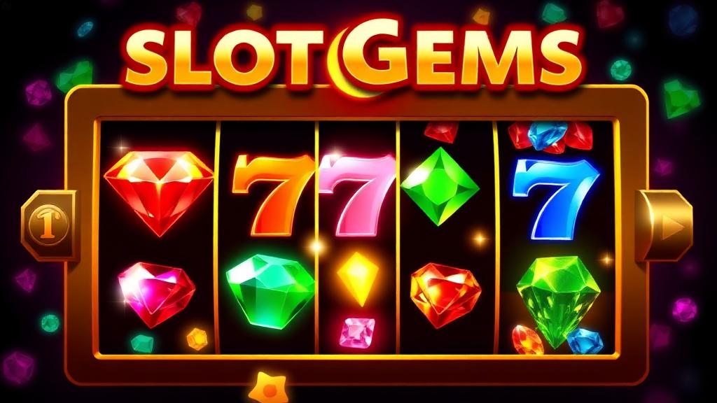 Slot Gems - keraa jalokivia, avaa erikoiskierroksia ilmaiseksi